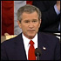 President George W. Bush delivers his State of the Union Address to the nation and a joint session of Congress in the House Chamber of the U.S. Capitol Tuesday, Jan. 20, 2004. "We must continue to pursue an aggressive, pro-growth economic agenda. Congress has some unfinished business on the issue of taxes," said the President, calling on Congress to make the tax cuts permanent. White House photo by Paul Morse.