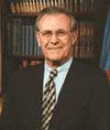 Photo of Donald Rumsfeld, Secretary of Defense